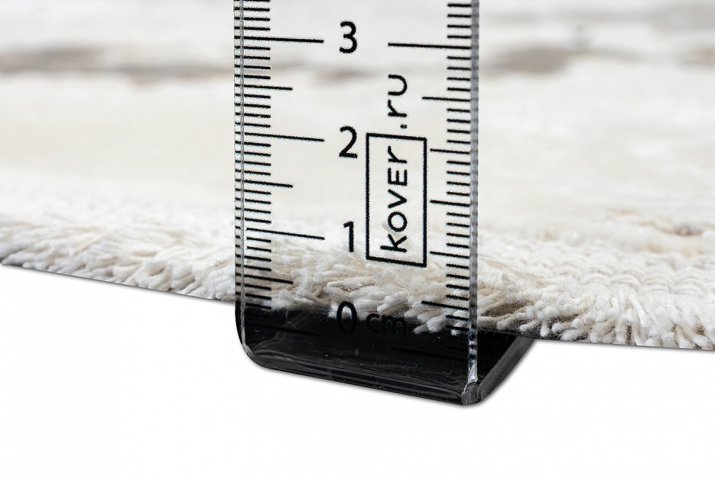 Турецкий ковер из эвкалиптового шёлка и акрила «CHERUTTI» 1935-BGE(Round) 7