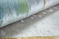 Индийский ковер из арт-шёлка «FLORA BORDER» BORDERCOD.16-MLT 5