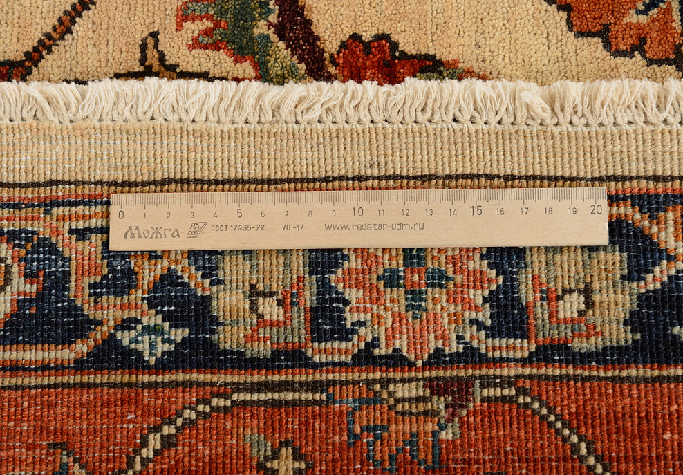 Пакистанский ковёр из шерсти «QADAM» IVR-RED(280X362)