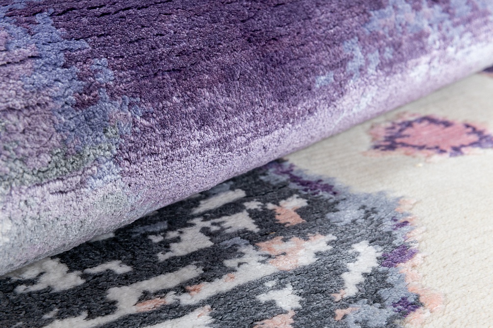 Индийский ковер из шерсти и арт-шёлка «RIVOLI» KE-52 3