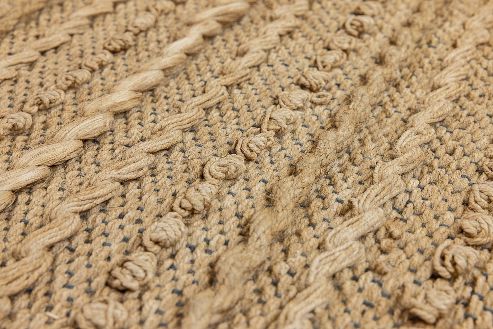 Индийский ковер из джута «JUTE MODERN» CHAMPAGNE-MARINE-2 5