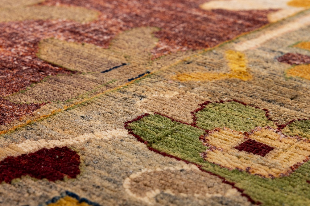 Индийский ковер из шерсти «ZIEGLER VINTAGE» AC228-PINK-MIX(370x442)