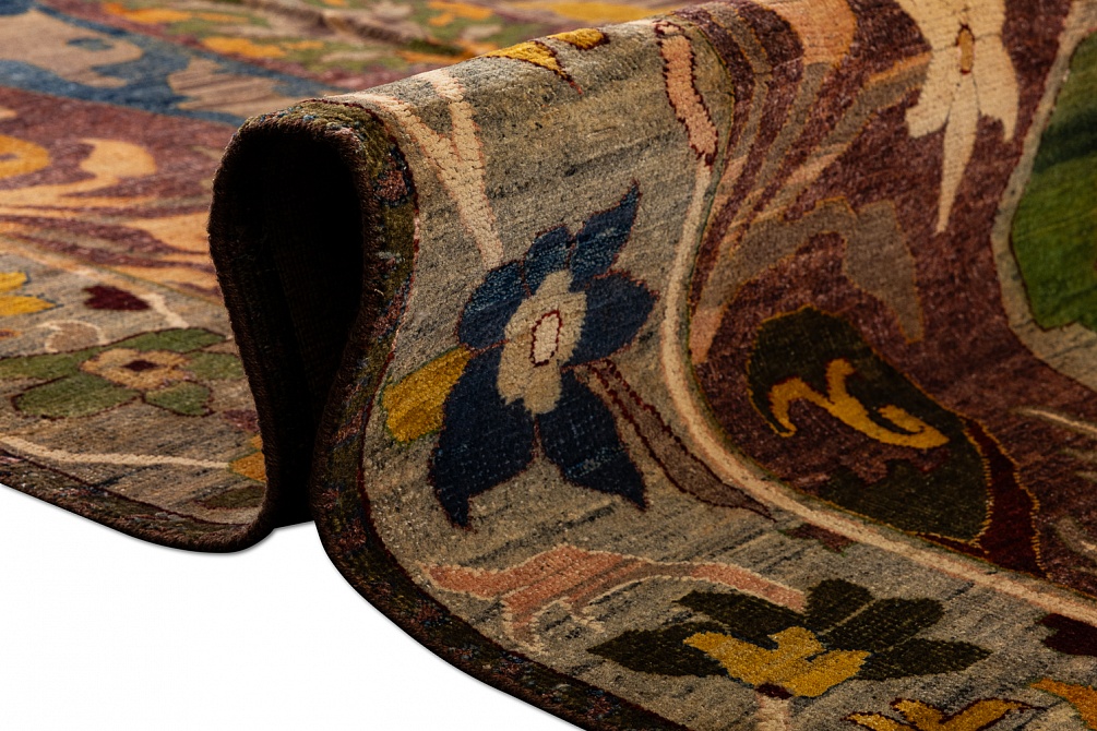 Индийский ковер из шерсти «ZIEGLER VINTAGE» AC228-PINK-MIX(370x442)