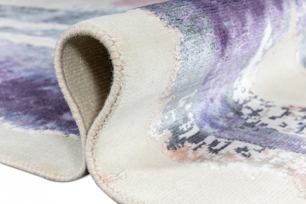 Индийский ковер из шерсти и арт-шёлка «RIVOLI» KE-52 6