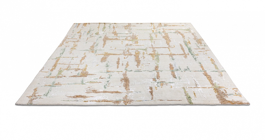 Индийский ковер из шерсти и арт-шёлка «STORM» FR737-MULTI