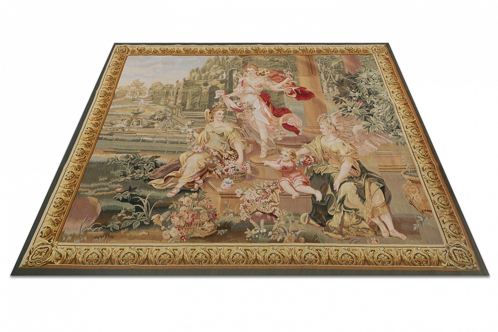 Китайский ковер из шерсти и шёлка «FINE TAPESTRY 18/22» 2180-A