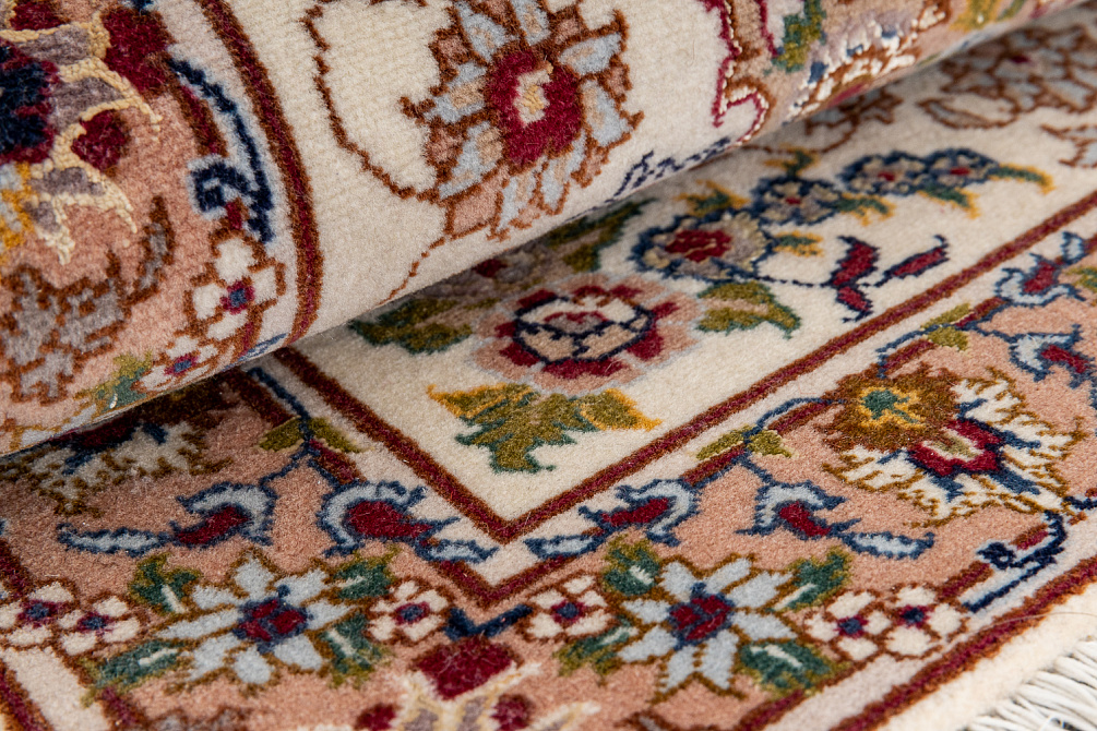 Иранский ковёр из шерсти и шёлка «TABRIZ IR» 8-525-50/S-IR