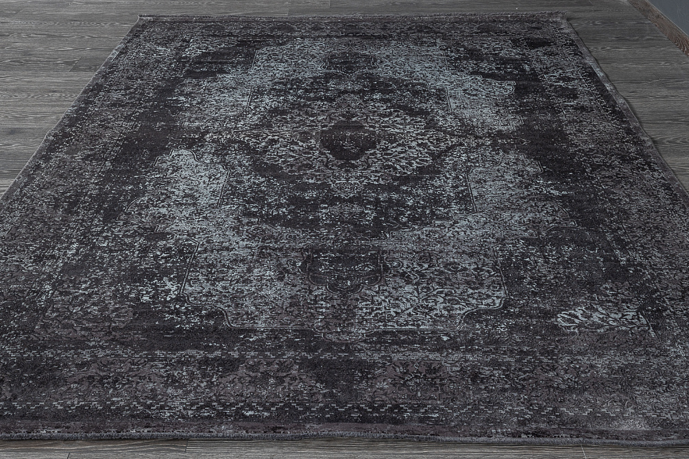 Турецкий ковёр из эвкалиптового шёлка и шёлка «SALVATORE AQUARELLE» 3807-SIERRA