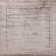 Индийский ковер из арт-шёлка «EDINBURG» BORDER-TAUPE(Square) 1
