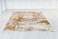 Турецкий ковер из эвкалиптового шёлка и акрила «ATTRACTIVE» 8493J-CRM-YLW 2
