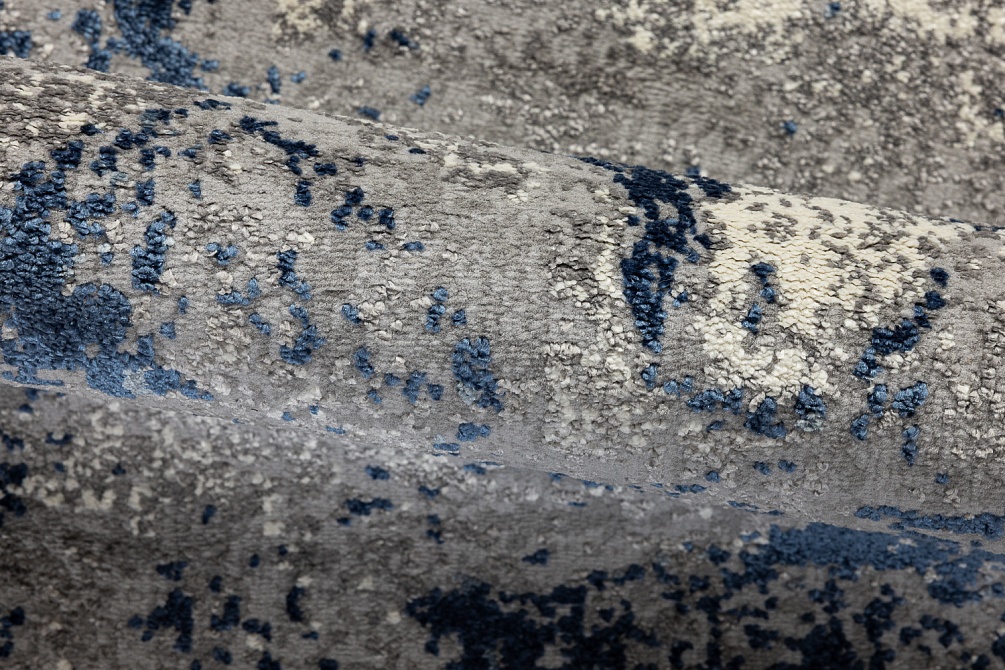 Турецкий ковер из полипропилена и полиэстера «AXEL» 8694-CRE-BLU(Runner)