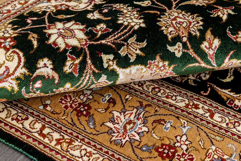 Иранский ковёр из шёлка «QUM MM IR» 14-109/S-IR