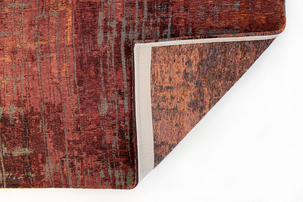 Бельгийский ковёр из хлопка и синтетики «ATLANTIC'S» 9125-NASSAU RED