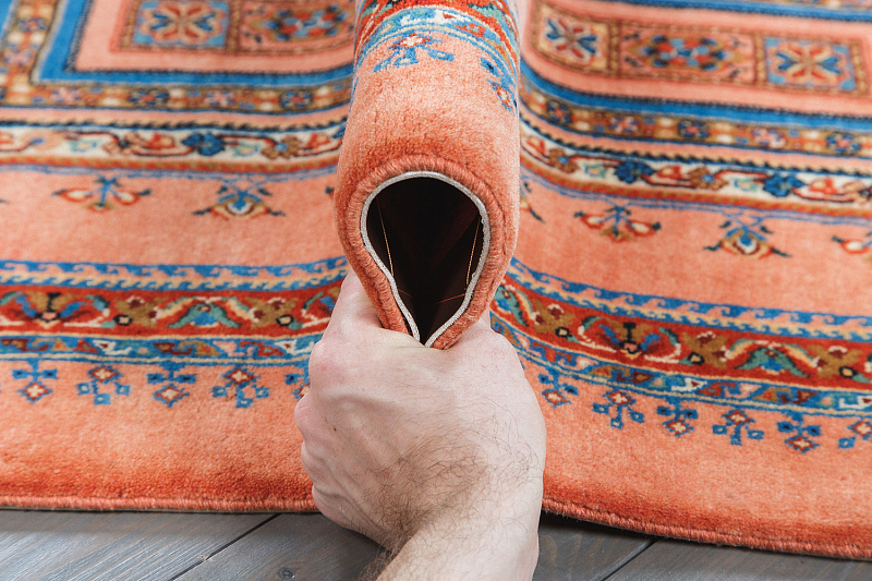 Иранский ковёр из шерсти