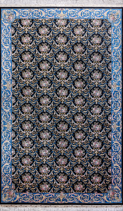 Иранский ковер из шёлка и модала «MASTERPIECE QUM» 019-22-ARTDECO-NEW YORK