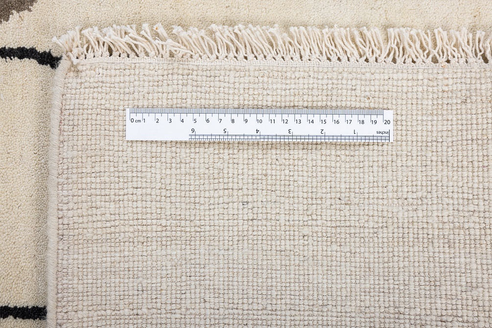 Индийский ковер из шерсти и шёлка «HOLLYWOOD ART» CE6626-IVORY