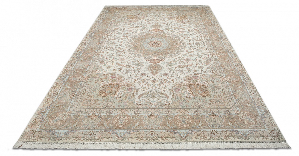 Иранский ковер из шерсти и шёлка «TABRIZ SHIRFAR» 801-4708-IR 2