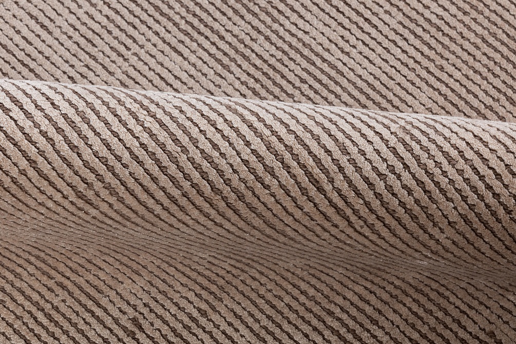 Индийский ковер из шерсти и арт-шёлка «MURUGAN» PLAIN-TAUPE-AG06/A036 4