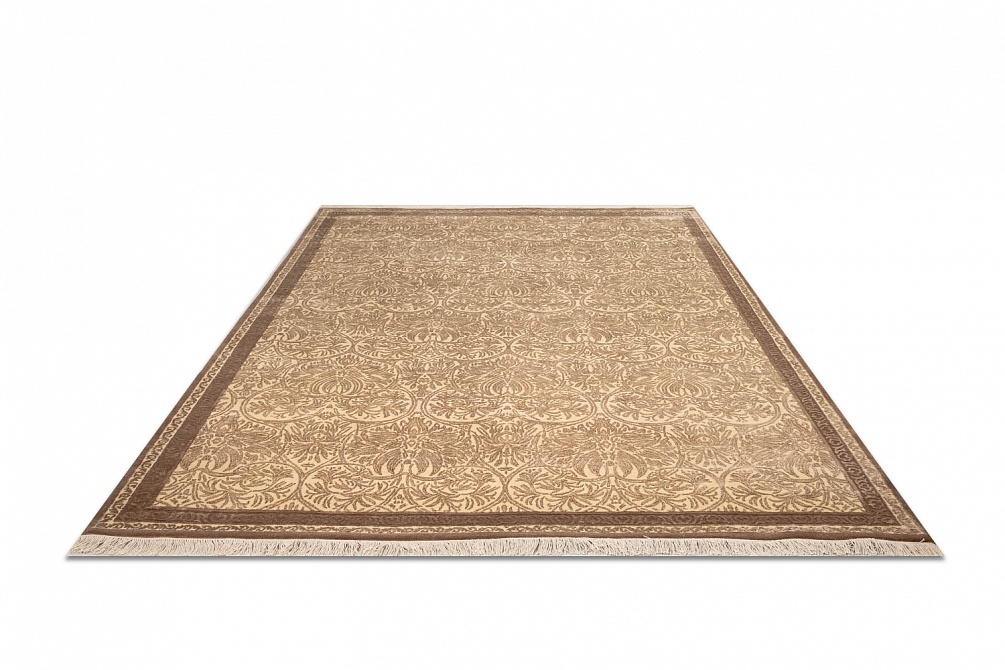 Индийский ковер из шерсти и арт-шёлка «KING OF AGRA» NO116-COLOR-1