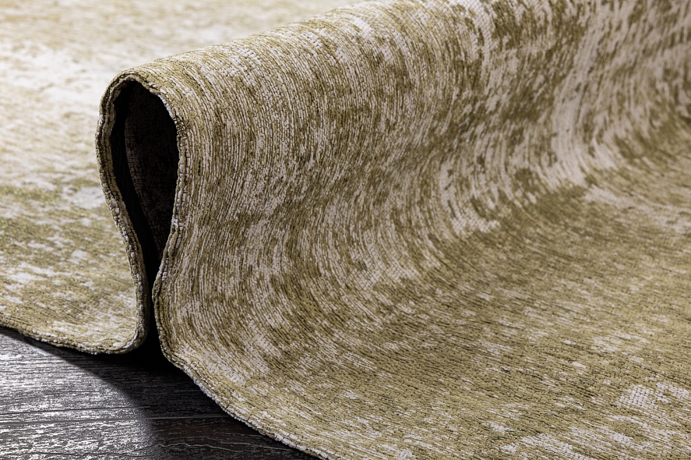 Бельгийский ковер из полиэфирного шёлка «SHINY FEATHER» 9565-GROUND-SONORA