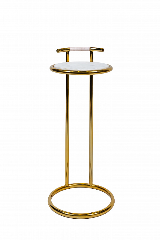 Приставной столик Tall gold