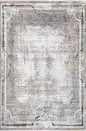 Турецкий ковер из эвкалиптового шёлка и акрила «VERSAİLLES PALACE» M460A-CREAM-DGRAY 1