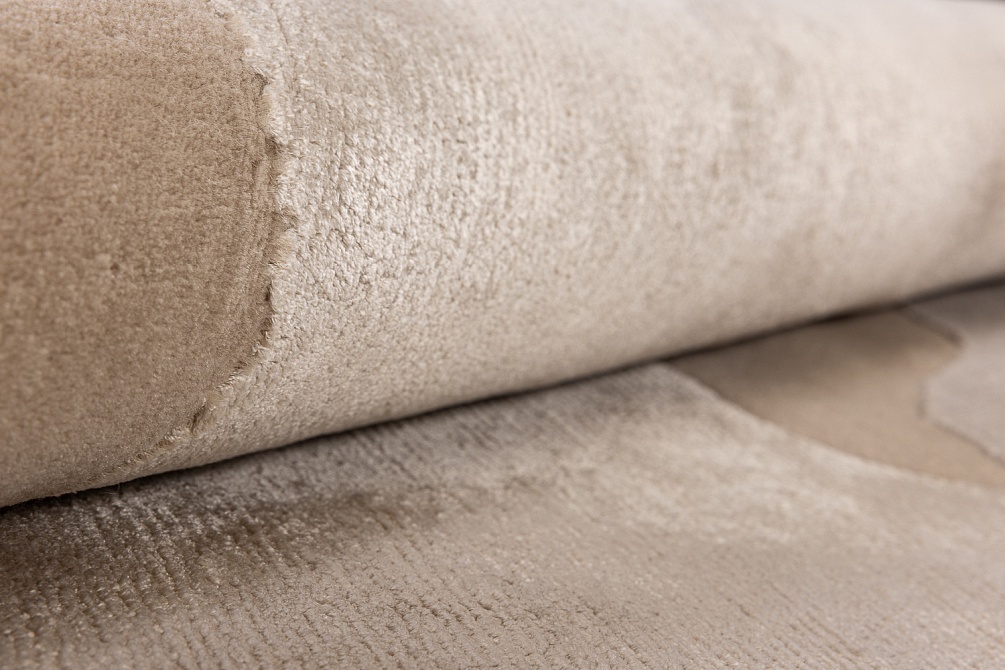 Индийский ковер из шерсти, шёлка и эвкалиптового шёлка «TECTONIC» D1-C1 5