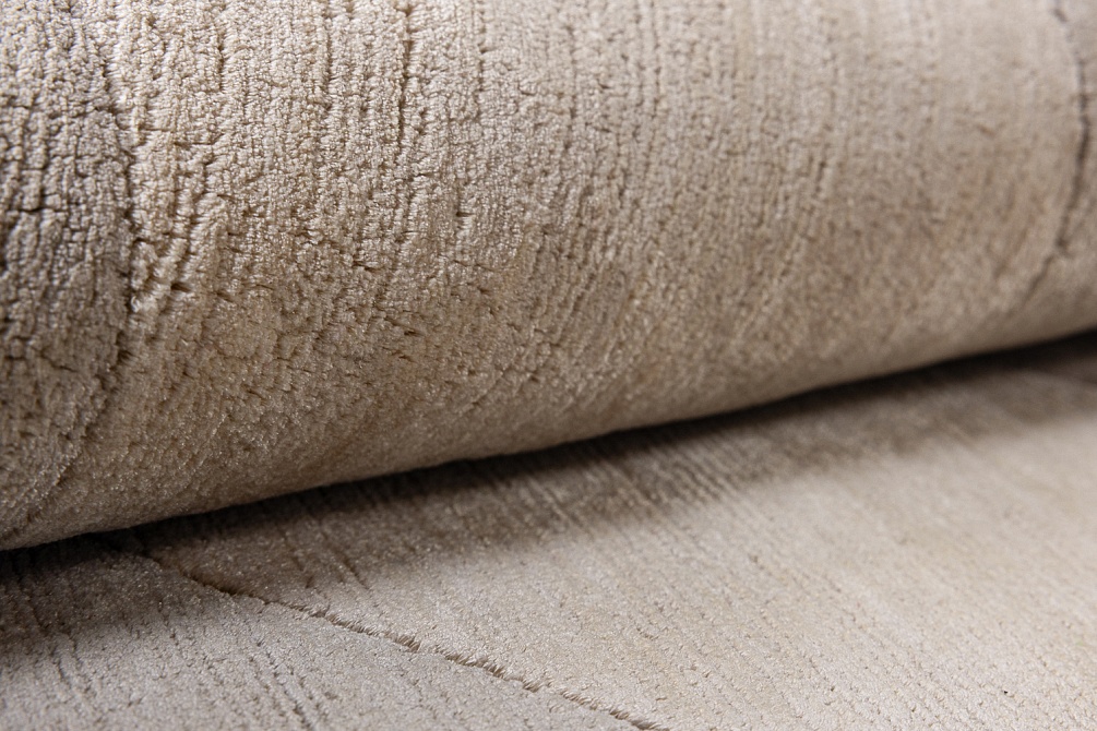 Индийский ковер из шёлка «SILK BORDER» V6-MLT(Round)