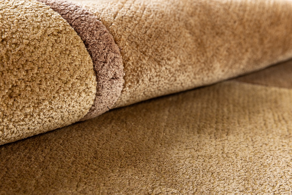 Индийский ковер из шерсти, эвкалиптового шёлка и шёлка «TECTONIC» D7-C2 4