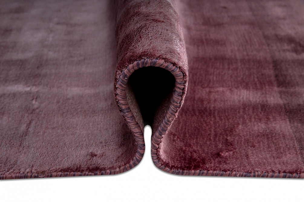 Индийский ковер из арт-шёлка «RAINBOW SHINE» 2014002-PLUM-PUR