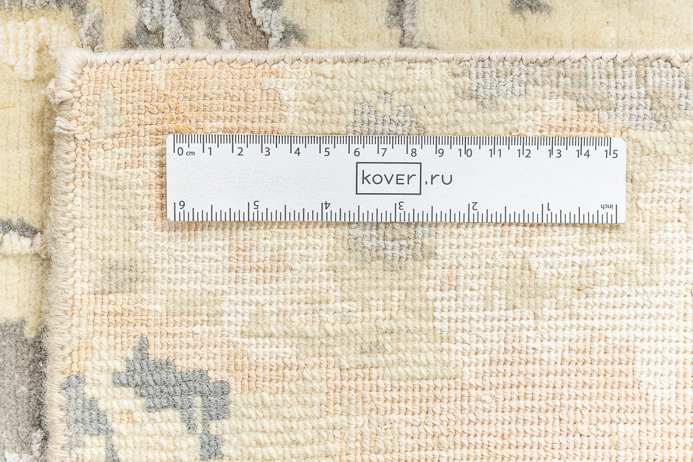 Индийский ковёр из шерсти и арт-шёлка «RIVOLI MARBLE» KE-165