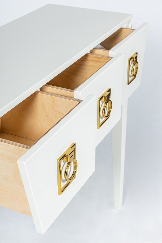 Консоль Style white с доводчиками