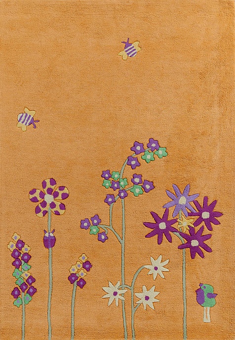 Индийский ковер из хлопка «HAPPY DAY» 3BG-0U-ORA