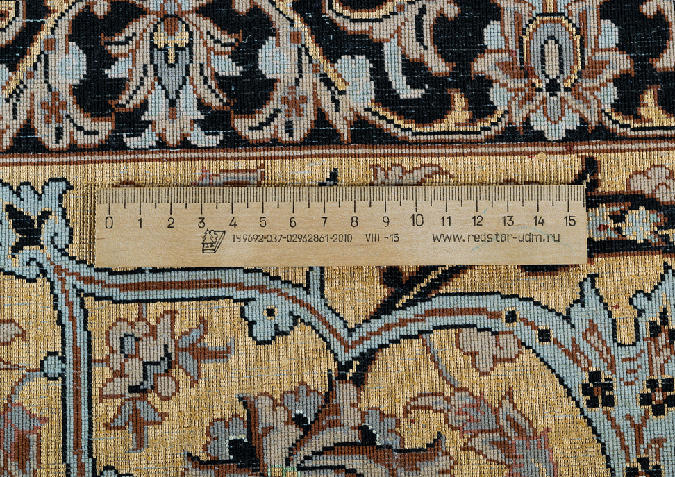 Иранский ковёр из шерсти и шёлка «ISFAHAN IR» 14-206-IR