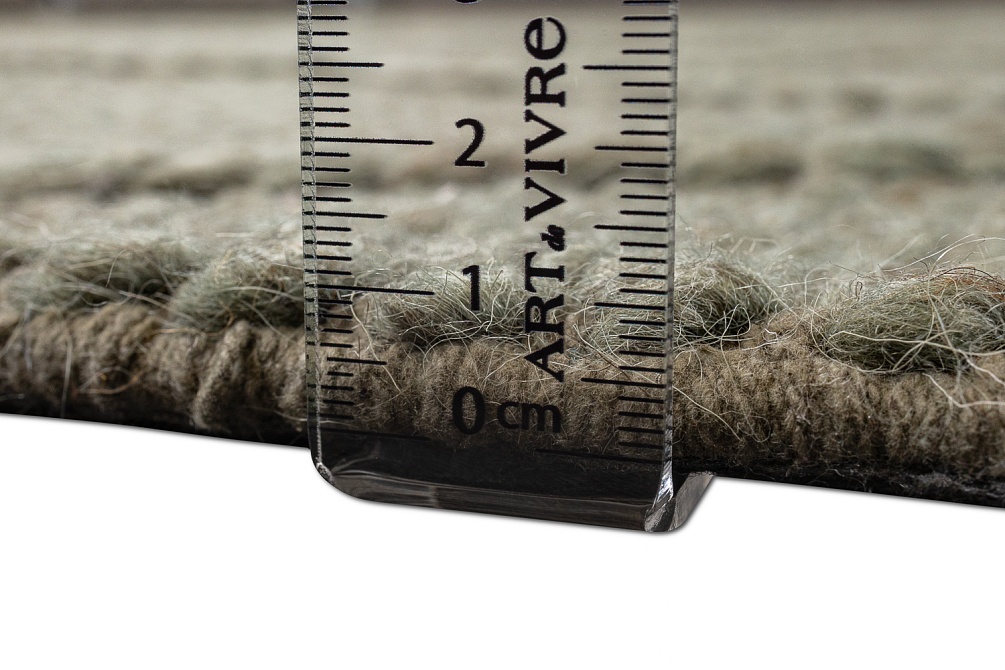 Индийский ковер из шерсти и полиэстера «COAST DIAMOND RUG» Green 6