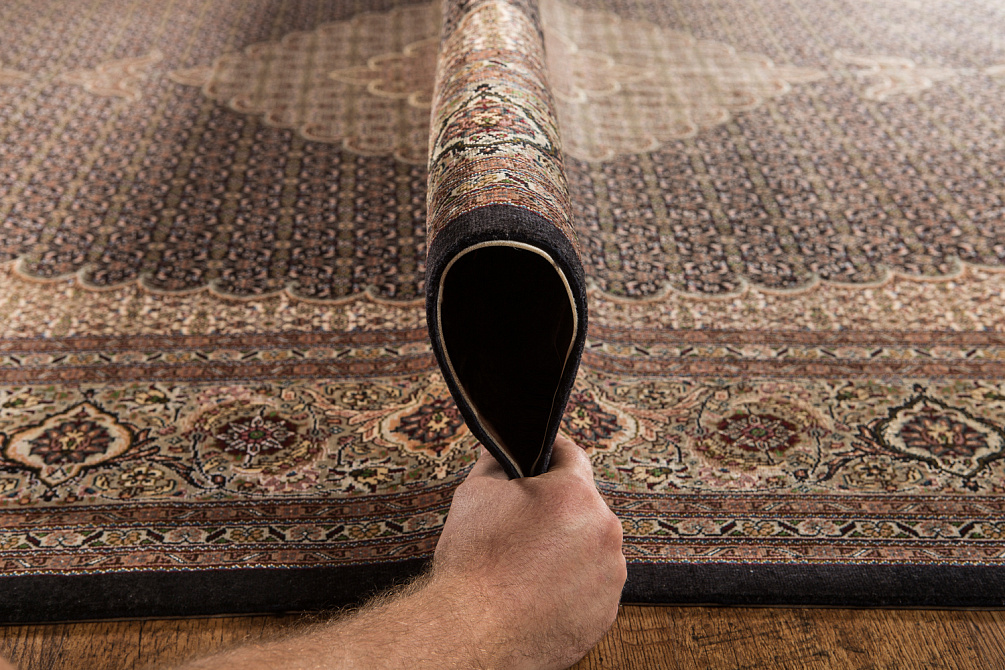 Иранский ковёр из шерсти и шёлка «TABRIZ MAHI» 9-755-Piroozian-IR
