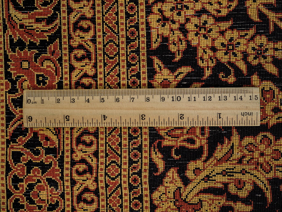 Иранский ковёр из шёлка «QOM» 12-576-IR
