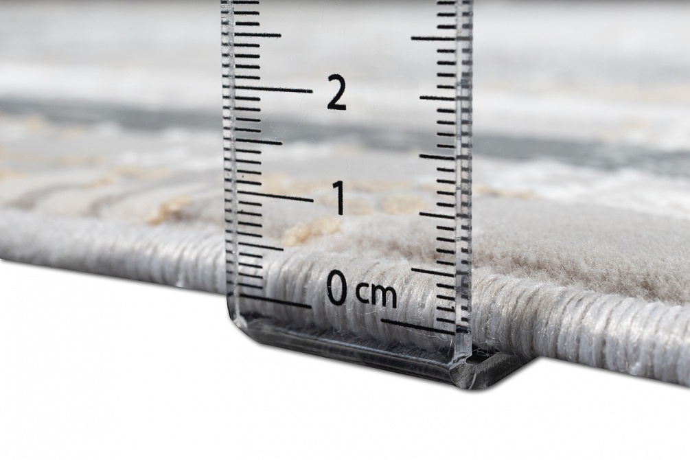 Турецкий ковер из эвкалиптового шёлка и акрила «VERSAİLLES PALACE» M460A-CREAM-DGRAY 7