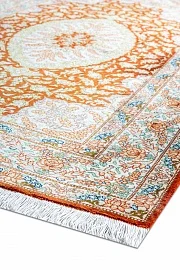 Иранский ковер из шёлка «GHOUM-SEIDE» 801-4011/S-IR 5