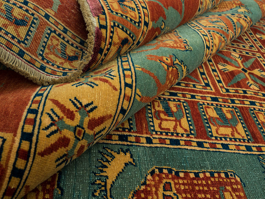 Турецкий ковёр из шерсти и шёлка «WOVEN LEGENDS» PAZIRIK-285615