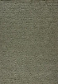 Индийский ковер из шерсти и полиэстера «COAST DIAMOND RUG» Green 1