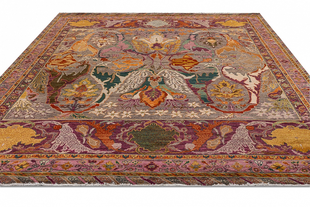 Пакистанский ковер из шерсти «ZIEGLER VINTAGE» B136157-BWN-PRP