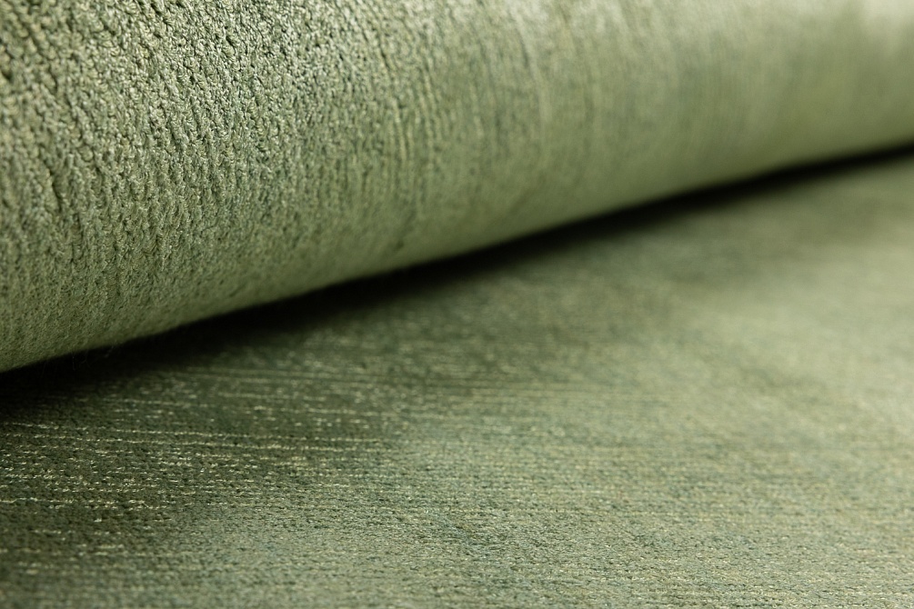 Индийский ковер из арт-шёлка и хлопка «CROSS SPEСIAL» B105-OLIVE 5