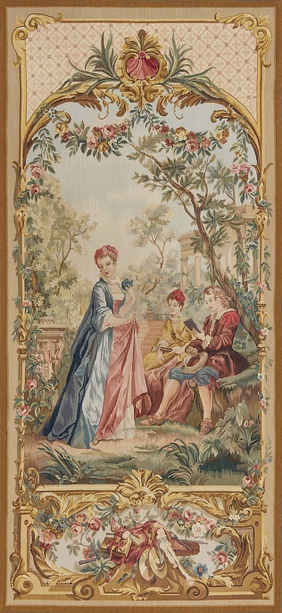 Китайский ковер из шерсти и шёлка «FINE TAPESTRY 18/22» 2158-C