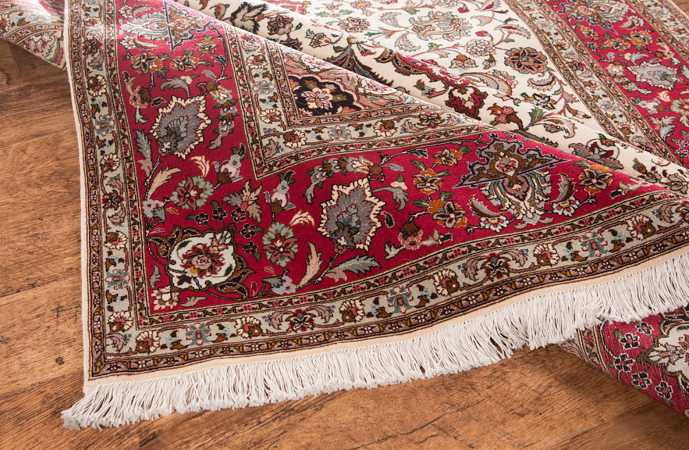 Иранский ковёр из шерсти и шёлка «TABRIZ IR» 10-39-Javad Qalam-IR