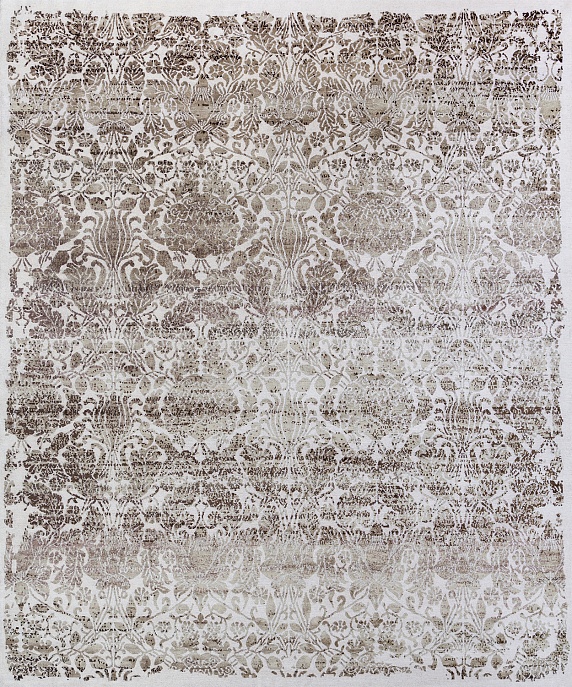 Непальский ковер из шерсти и шёлка «JABU SILK 60» C755-X634 1