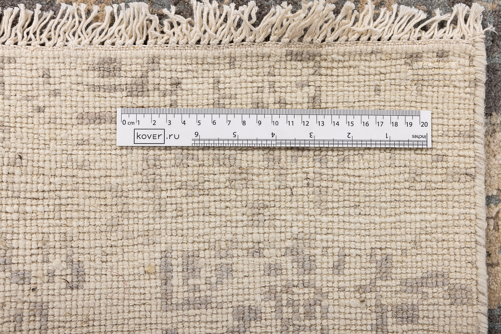 Индийский ковёр из шерсти и шёлка «HOLLYWOOD ART» CE6666-IVORY