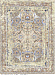 Индийский ковёр из арт-шёлка и шерсти