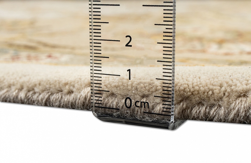 Индийский ковер из шерсти, шёлка и хлопка «AURORA 14/14» QNQ03-MIVR-LTAN 10