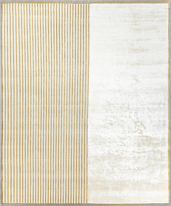 Индийский ковер из арт-шёлка и шерсти «CARTIE COLLECTION» LUX2-MULTI